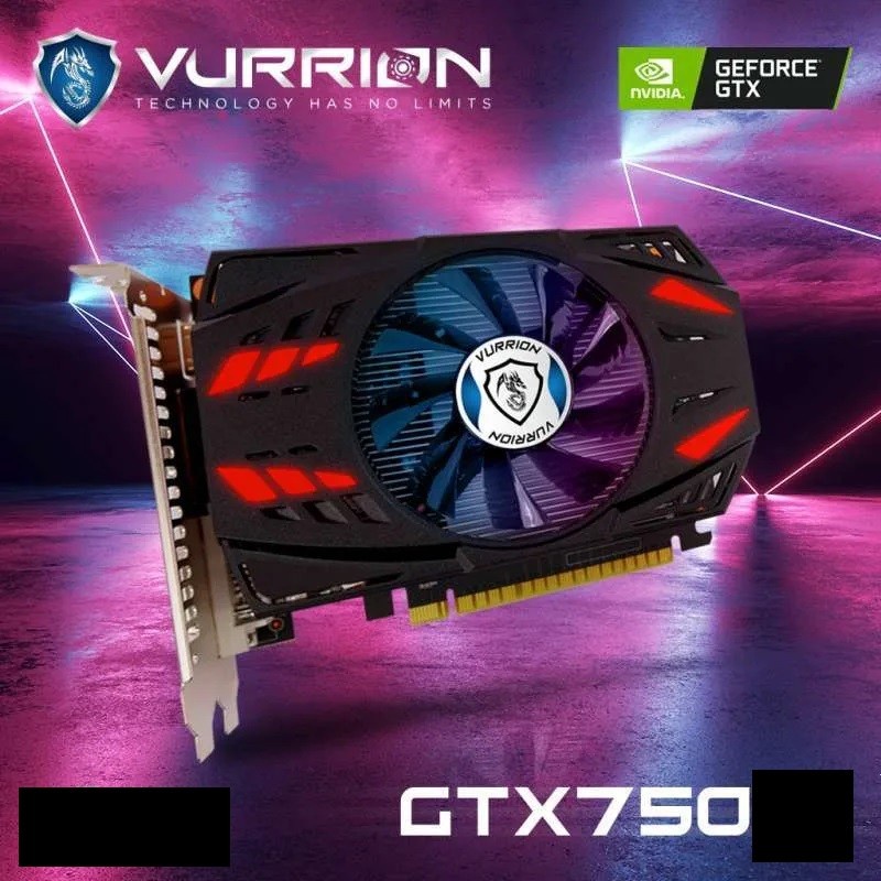 VGA Gaming VURRION GTX 750 2GB DDR5 128Bit GAMING VGA ORI