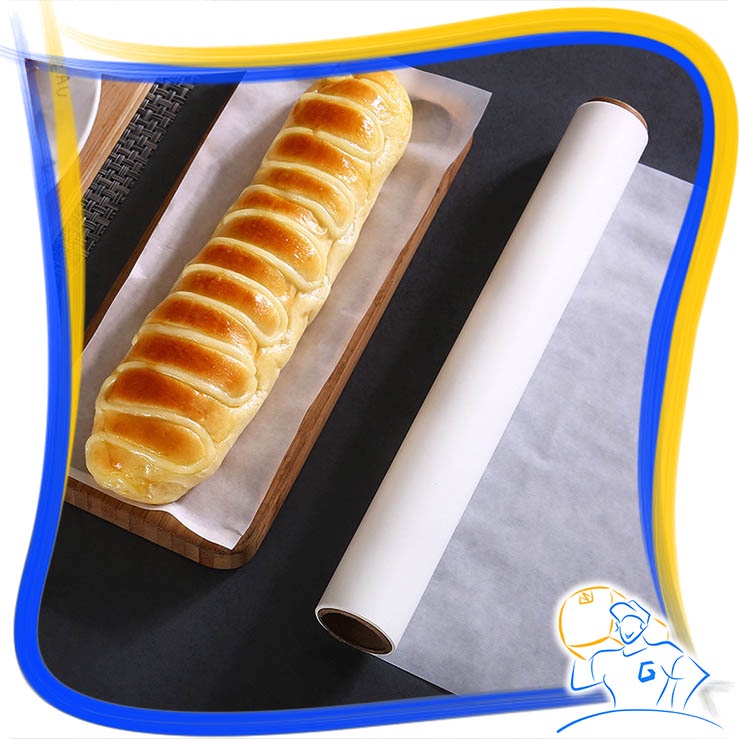 Kertas Baking Anti Lengket Alas Roti Kue Panggang Baking Oil Paper Sheet Roll Non Stick 5 10 20 meter