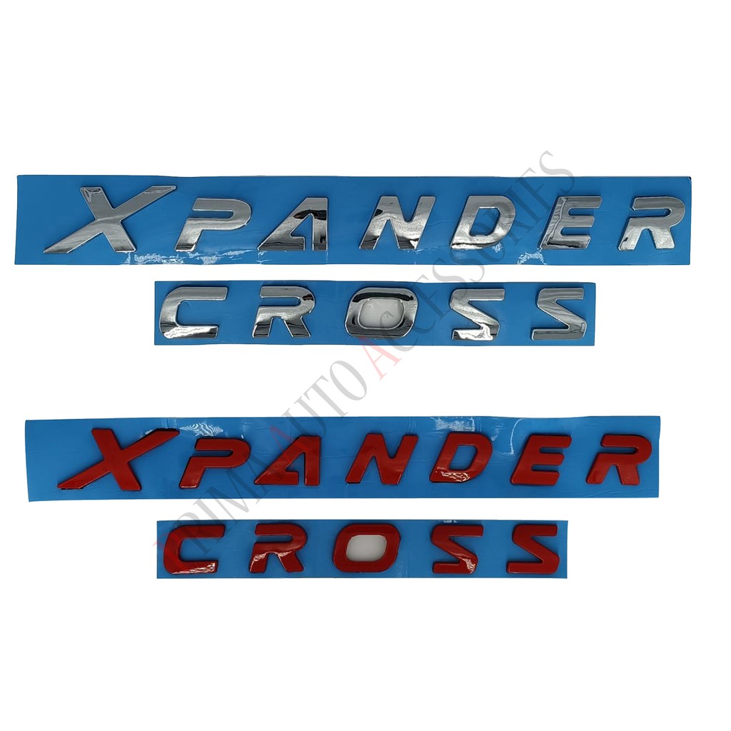 Logo Emblem Mobil XPANDER CROSS Besar Engine Hood Kap Mesin