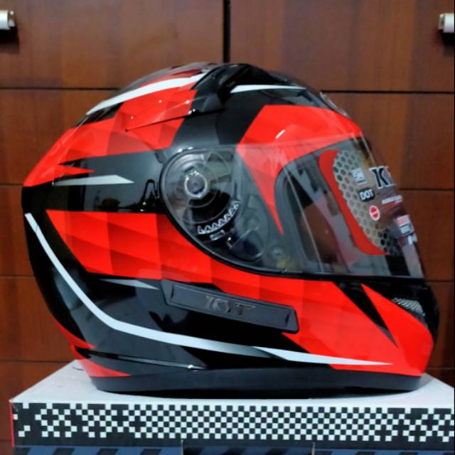 KYT K2RIDER SPIDERMAN GARASI HELM SEMARANG