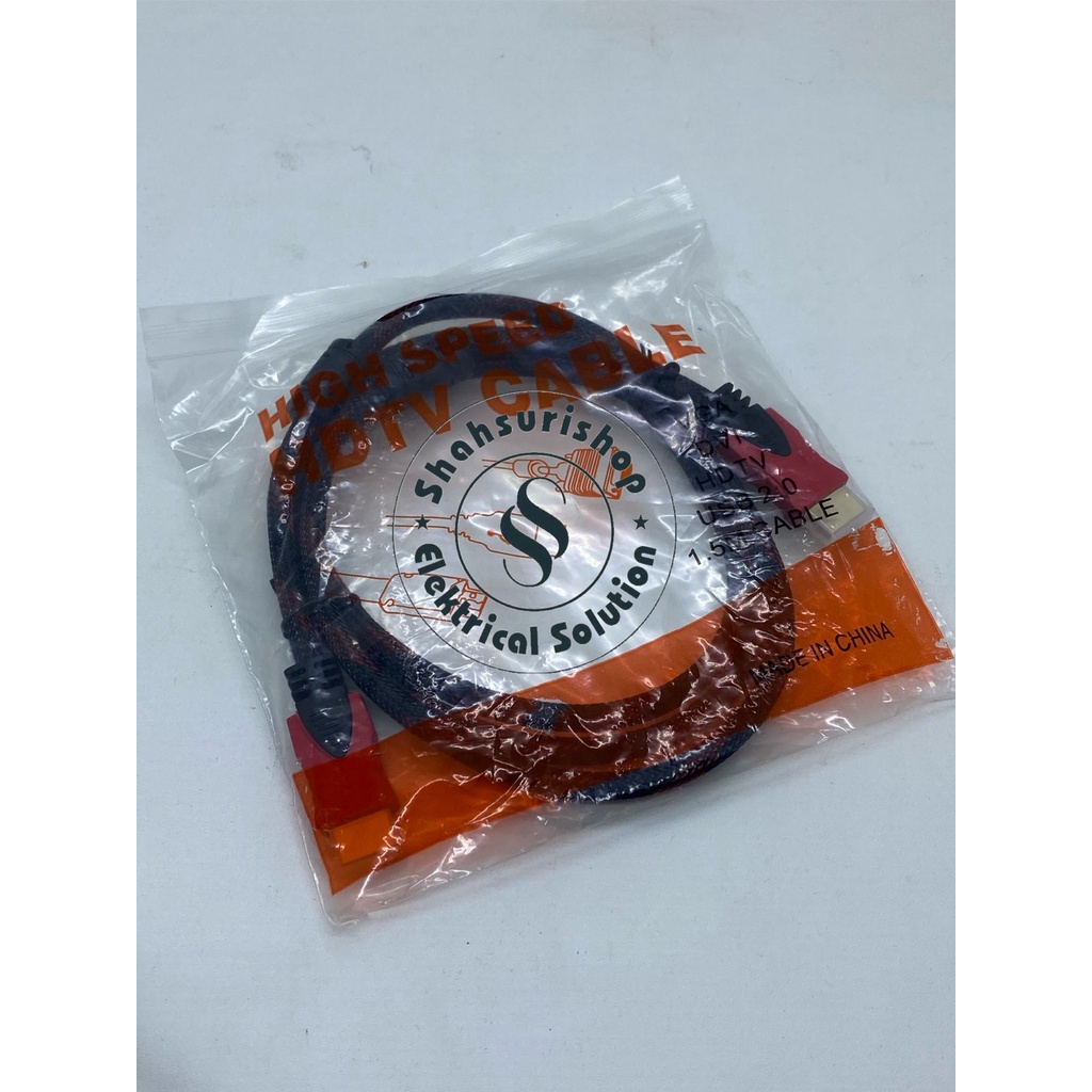 KABEL HDMI TO HDMI 1,5 M 1.5M METER MODEL JARING