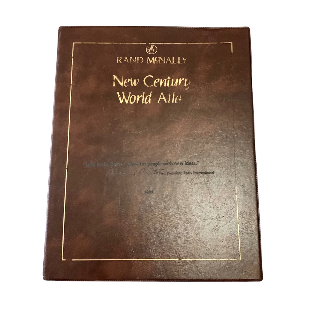 

Buku Atlas Rand McNally New Century World Atlas