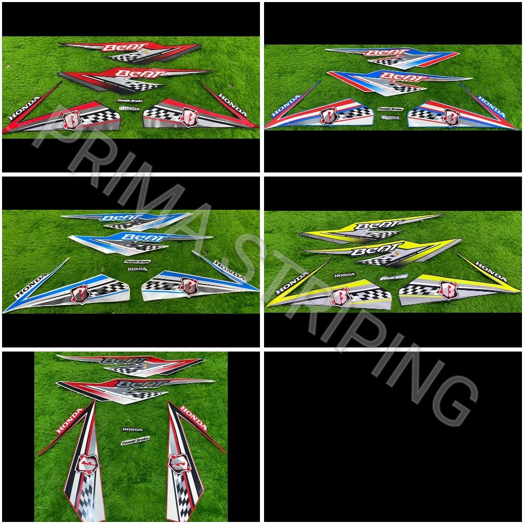 STRIPING MOTOR / STIKER MOTOR / LIST BODY / LES BODY / POLET BEAT 2018