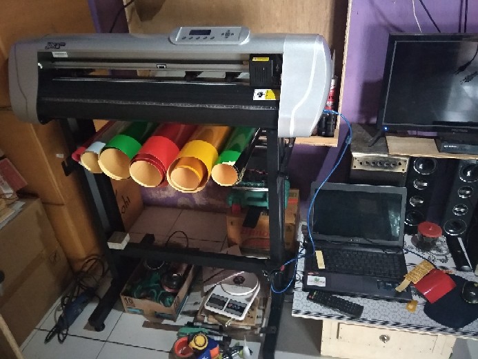 Mesin Cutting Sticker Jinka 721 Pro Mesin Printing Cuting Polyflex - Alat Pemotong Printer Vinyl