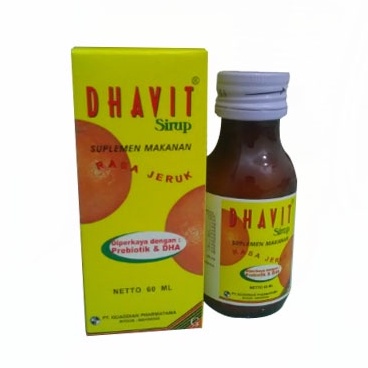 DHAVIT SIRUP 60 ML - Vitamin anak