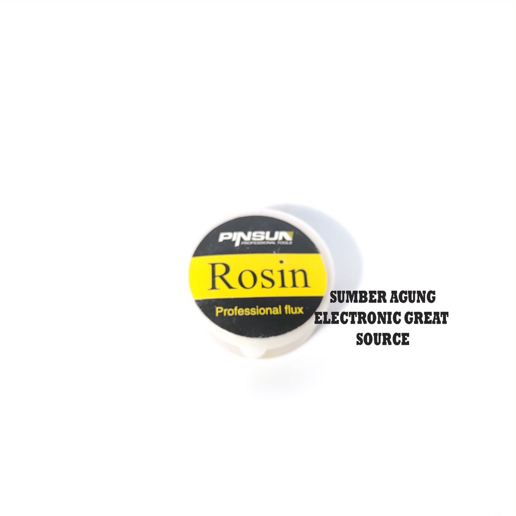 Rosin Pinsun Professional Flux Arpus Solder Gondorukem Padat Cepuk Berwadah