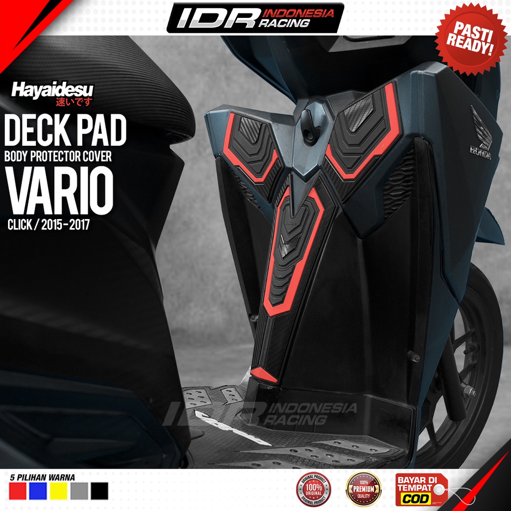 VARIO FI Click 2015 2017 125 150 Body Protector Deck Pad Cover Hayaidesu Aksesoris Honda