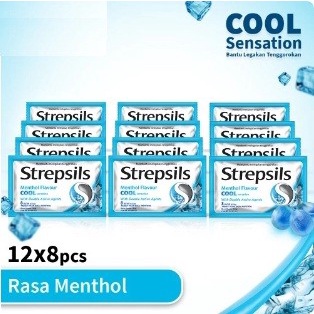 

Strepsils Cool 12x8 - Strepsils BOX-Permen Pereda Tenggorokan