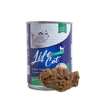 MAKANAN KALENG KUCING LIFE CAT ALL VARIANT KHUSUS EKSPEDISI / KARGO ISI 24 PCS