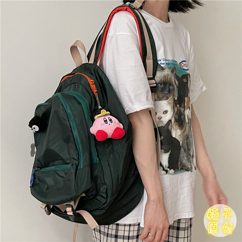 Sera Jepang Retro Dark Wind Kapasitas Besar Ransel Siswa SMP Sekolahnya Wanita Versi Korea Gadis Siswa Ransel