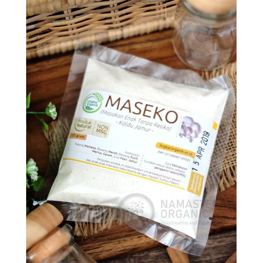 

Termurah Lingkar Organik - Maseko Kaldu Jamur Plastik 100Gr Terupdet