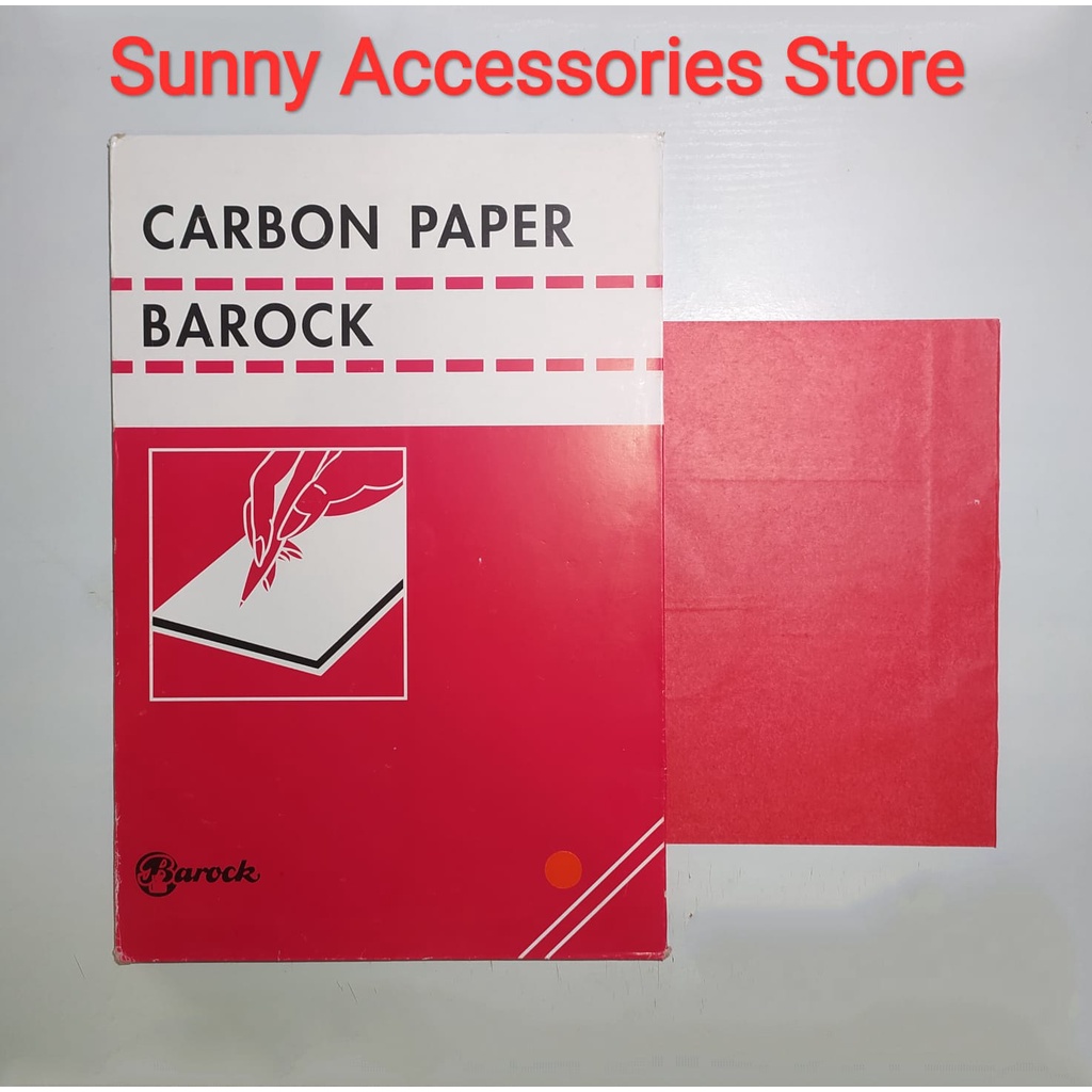 

Karbon Jahit / Carbon Paper - Tracing Paper BAROCK Merah Original Product