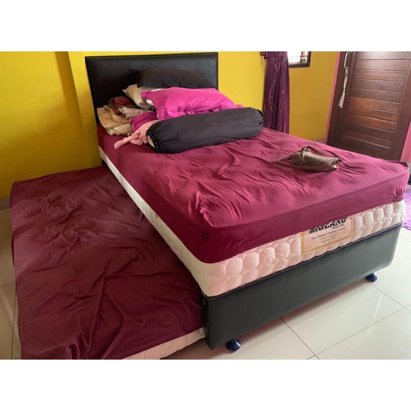 BIGLAND Kasur Springbed Twin Tetris  / ukuran 120 x 200 / BALIKPAPAN