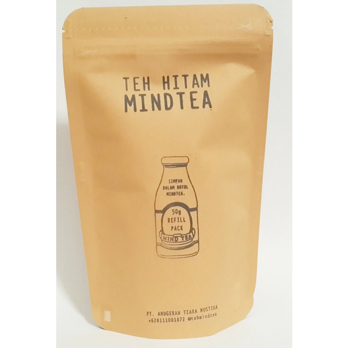 

TEH-DAUN- TEH HITAM MINDTEA / TEH JANTUNG /TEH DIABETES REFILL PACK 50 GRAM -DAUN-TEH.