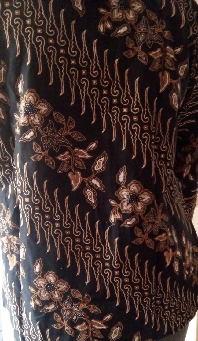 Atasan Batik Blouse Seragam Batik Solo Batik Kantor Baju Batik Wanita Bd 110