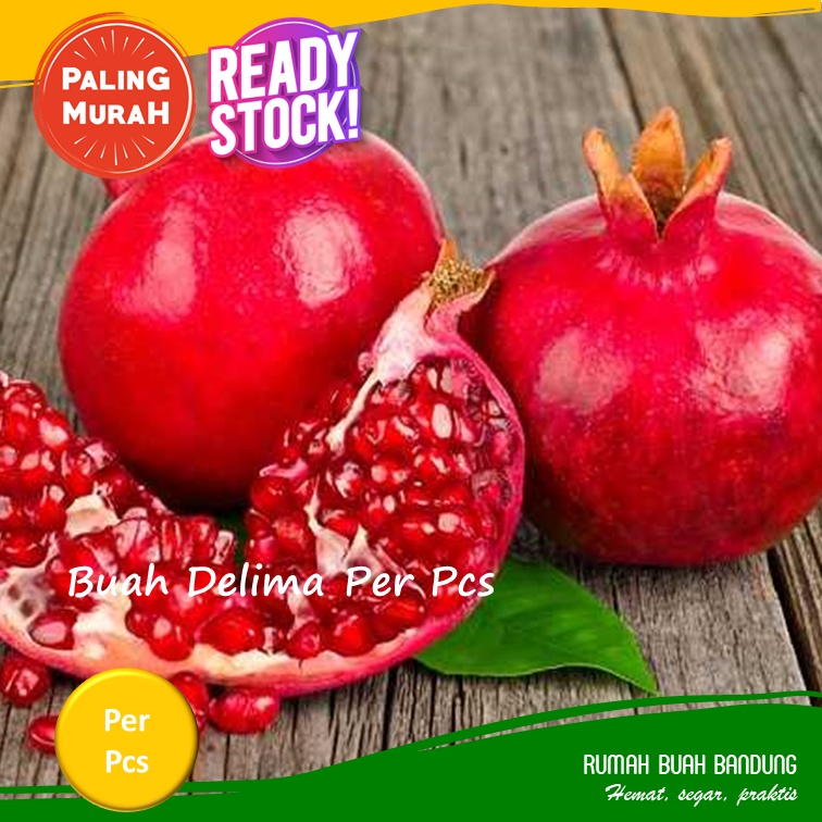 Buah Delima Merah Import Segar per Pcs