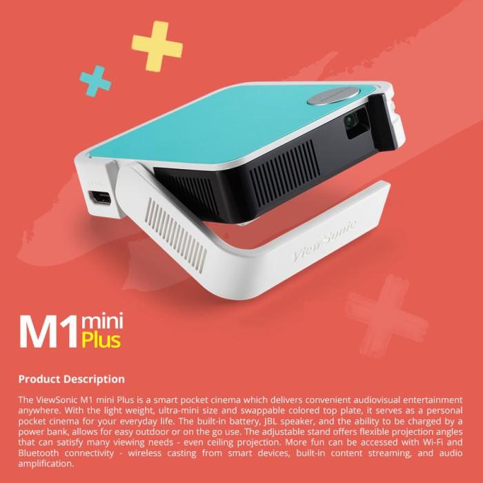 

Irled | Viewsonic M1 Mini Plus - Ultra-Portable Smart Led Projector