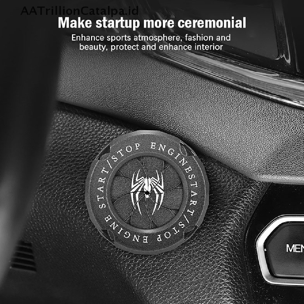 Aa Cover Tombol Start Starter Mesin Mobil Bentuk Segitiga