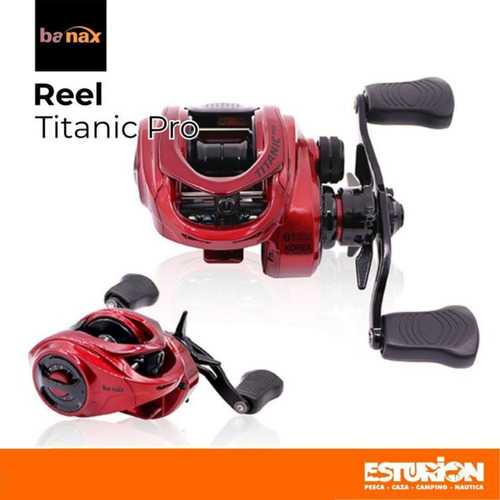 Banax Titanic Pro 112. Right Handle Bait Casting Reel