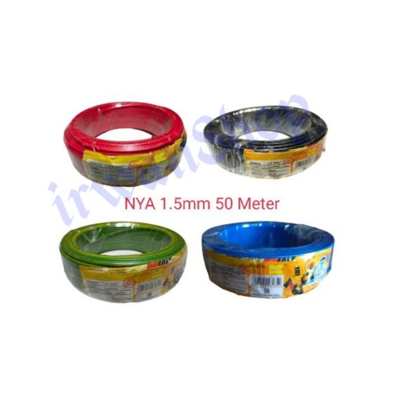 Kabel NYA 1.5 mm Kitani 50 Meter