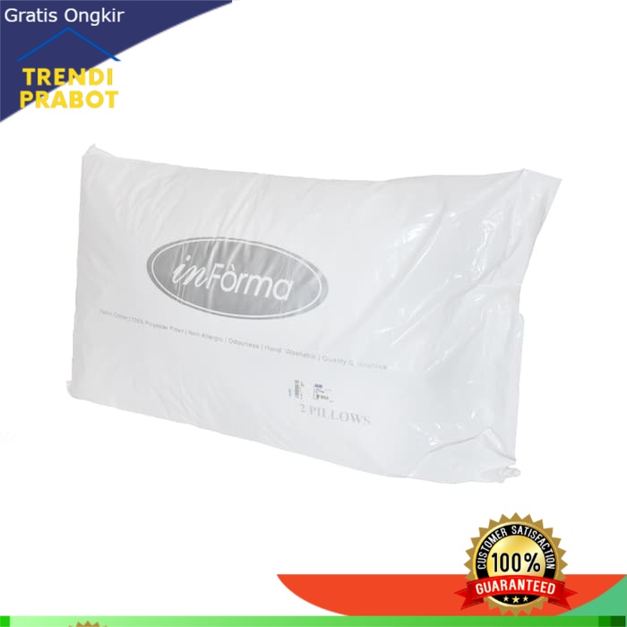 BANTAL KEPALA BANTAL TIDUR SET BANTAL PILLOW SET INFORMA 50X70CM SET TERDIRI DARI 2 PC BANTAL