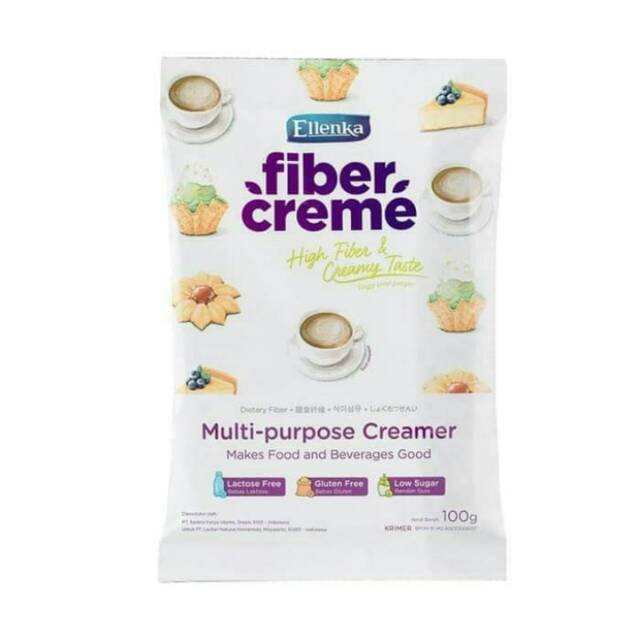

100 gram Elenka Fibre ( Fiber) Creme Creamer low calory