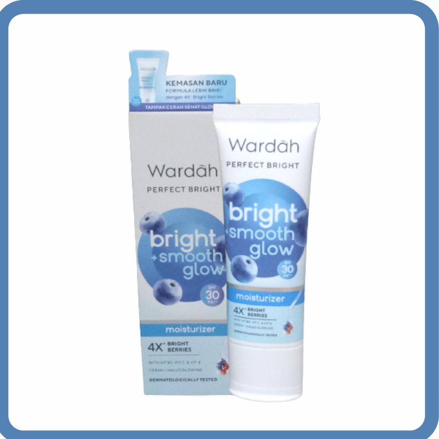WARDAH Perfect Bright Series | Creamy Foam Moisturizer Tone Up Peel Off Powder Micellar BB Powder