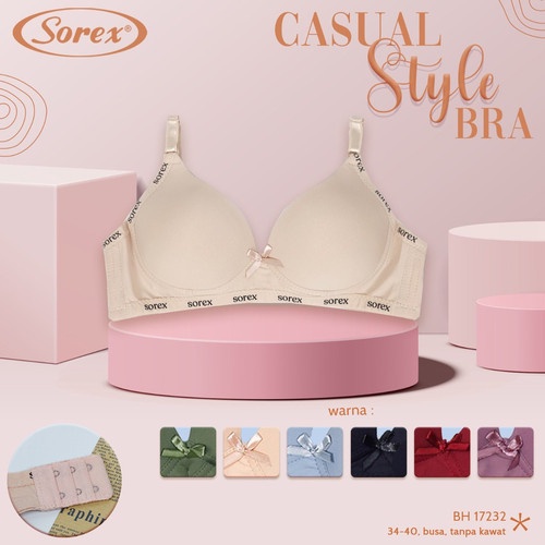 BRA BH tanpa kawat Basic 17232 Sorex