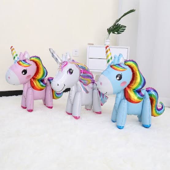 Balon Foil UNICORN 3D Shape