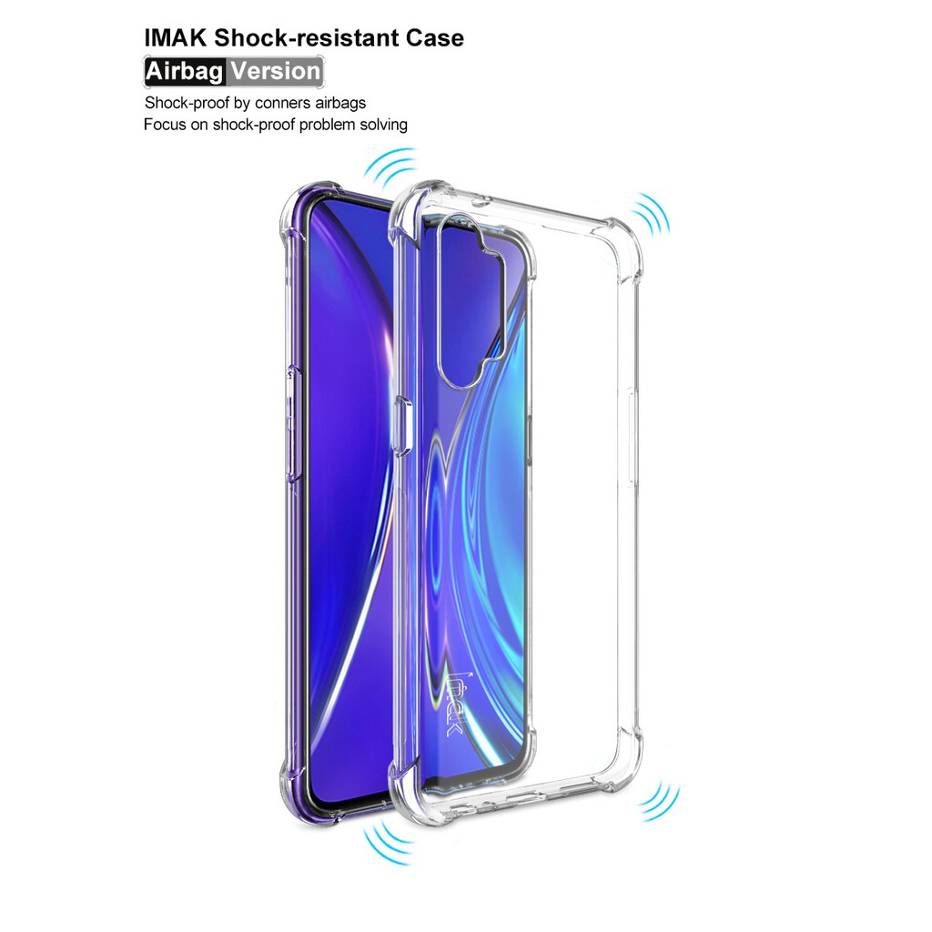 Anticrack Realme C1 C2 C3 C11 C12 C15 C17 C20 C21 C25 Silikon Case Bening Transparan Lembut Sofcase