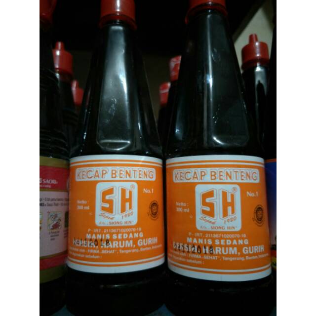 

Kecap Manis Benteng SH 300 ml