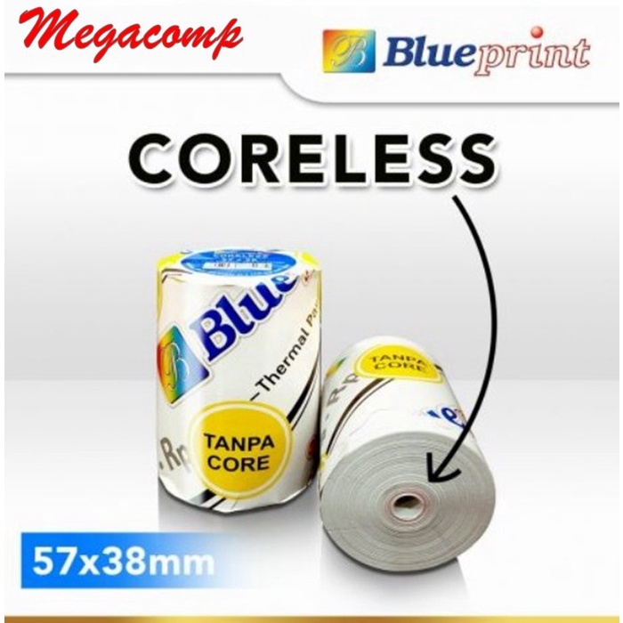 Blueprint Thermal Paper Roll 57x38