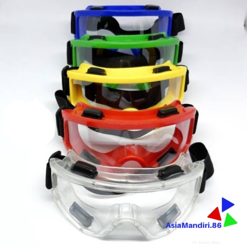 YUKIDO Kacamata Google Cross kacamata goggles kacamata safety las