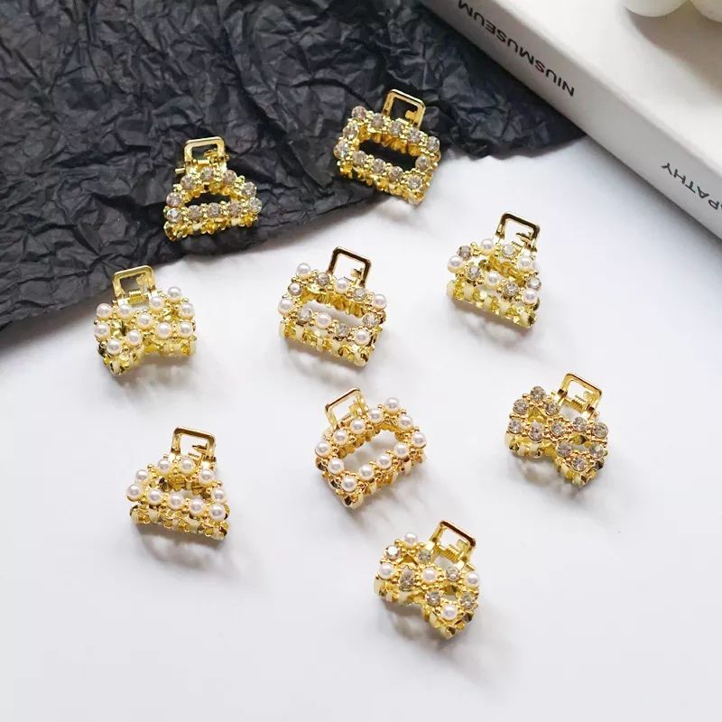 jedai 2.5cm jepit rambut mutiara korea import