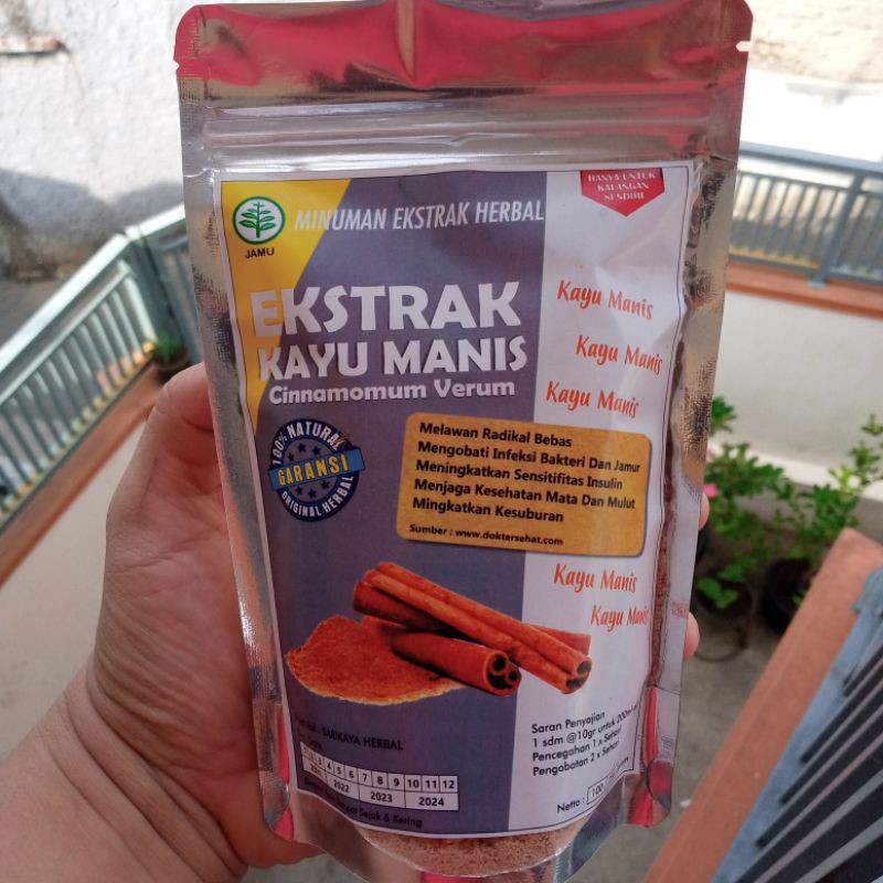 

Ekstrak Minuman Herbal Kayu Manis