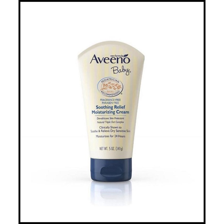 Aveeno Baby Soothing Relief Moisturizing Cream 141Gr Krim Ruam Popok