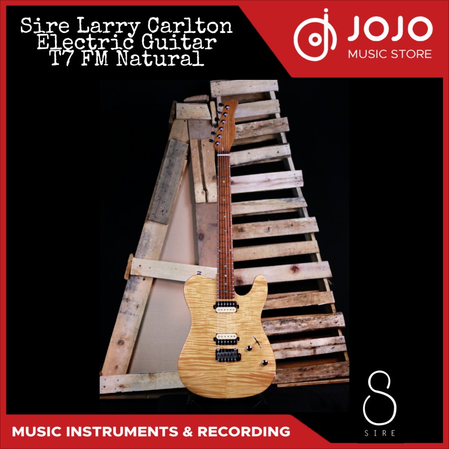 Sire Larry Carlton Electric Guitar T7 FM Natural