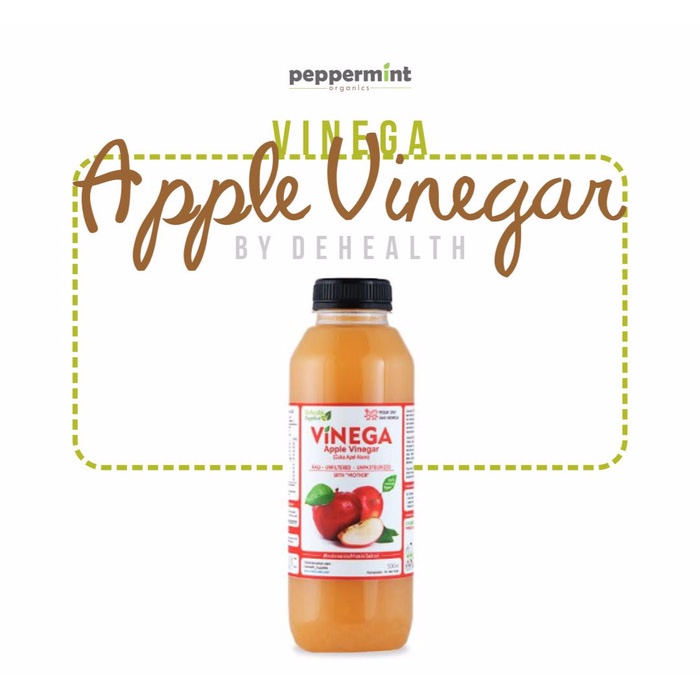 

Dehealth Vinega Apple Vinegar / Cuka Apel (500 ml) (BERKUALITAS)
