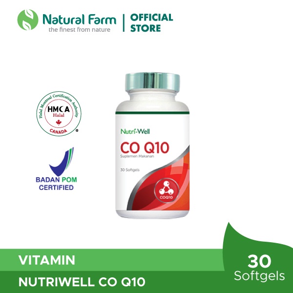 Nutriwell CO Q10 - 30 Softgels