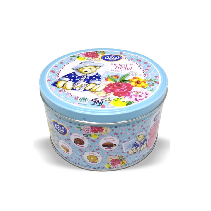 Khong Guan Ozlo Assorted Cookies Blue 250gr