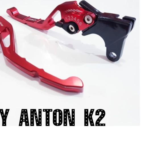 ✥ HANDLE REM BRAKE-HANDEL REM-TUAS VARIASI MOTOR BEAT KARBU-SATRIA FU - Hitam, SATRIA FU 150 ➧