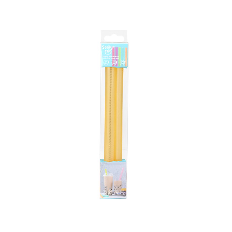 Smily Mia - Silicone Straw Set LARGE (isi 2pcs)