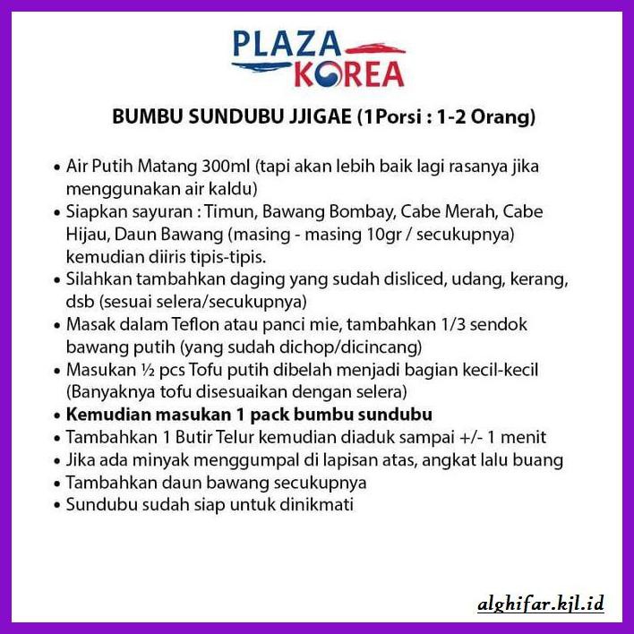 

gnidderdsaus- samwon - bumbu sundubu jjiggae- khas korea -asliiiiii.