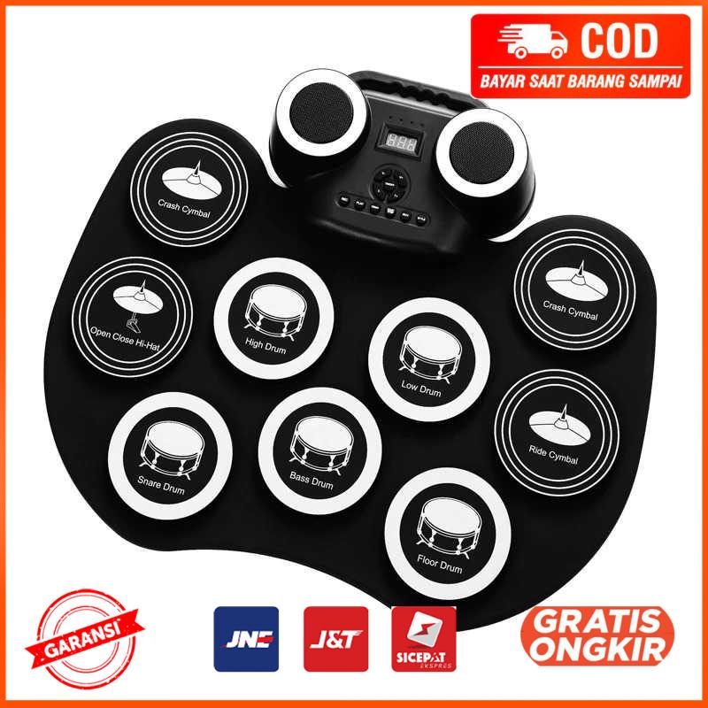 Drum Electronic Digital 9 Pads Folding 1200 mAh