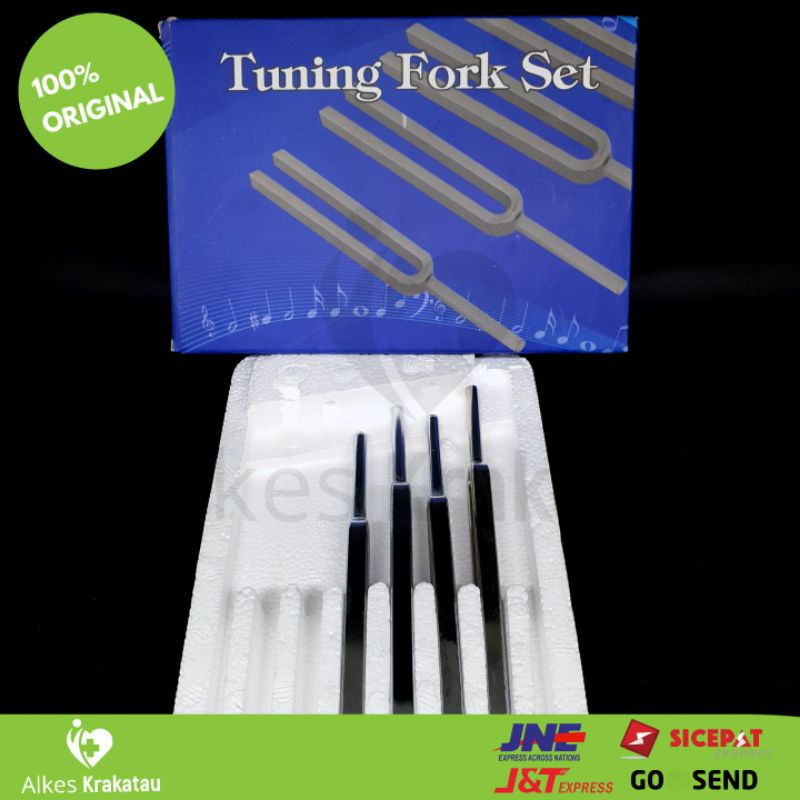 Garputala / Garpu tala / Tuning Fork Set isi 4