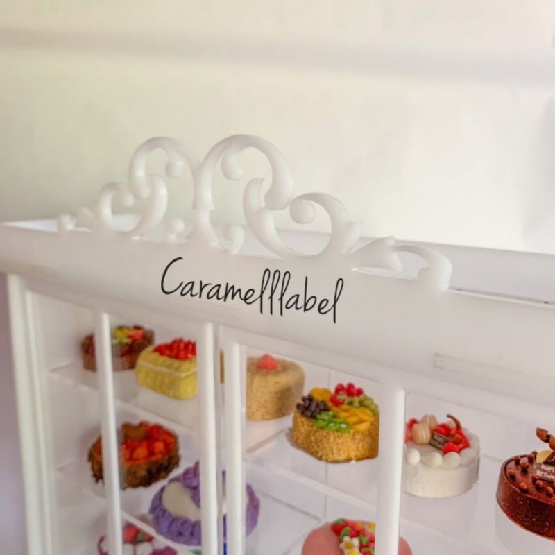 Miniature cake / tart / miniature Furniture almari