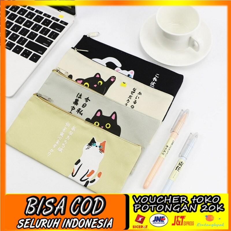 

Tempat pensil Japanese Hello Cat / Tempat Kosmetik Termurah