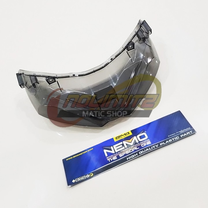 Mika Kaca Stoplamp Lampu Rem Belakang NEMO Smoke New Yamaha NMAX Connected