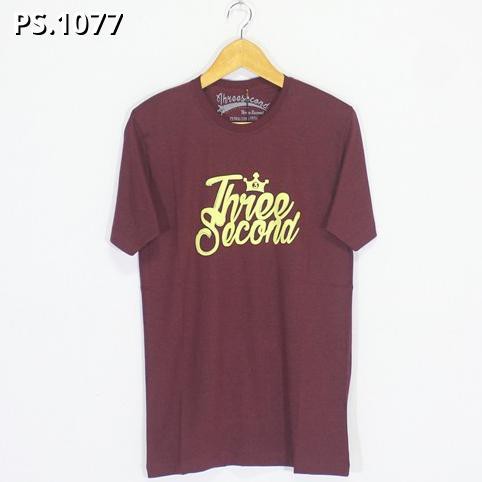 Kaos Distro Murah | Baju Pria Murah | Kaos 3second GG PS-1077 | Kaos Murah Keren