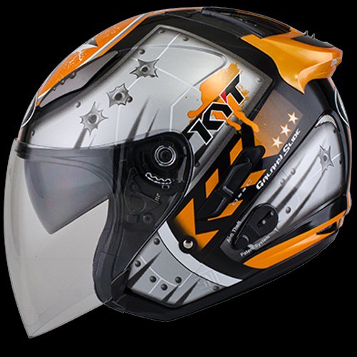 PRODUK BARU Helm KYT Galaxy Slide Motif